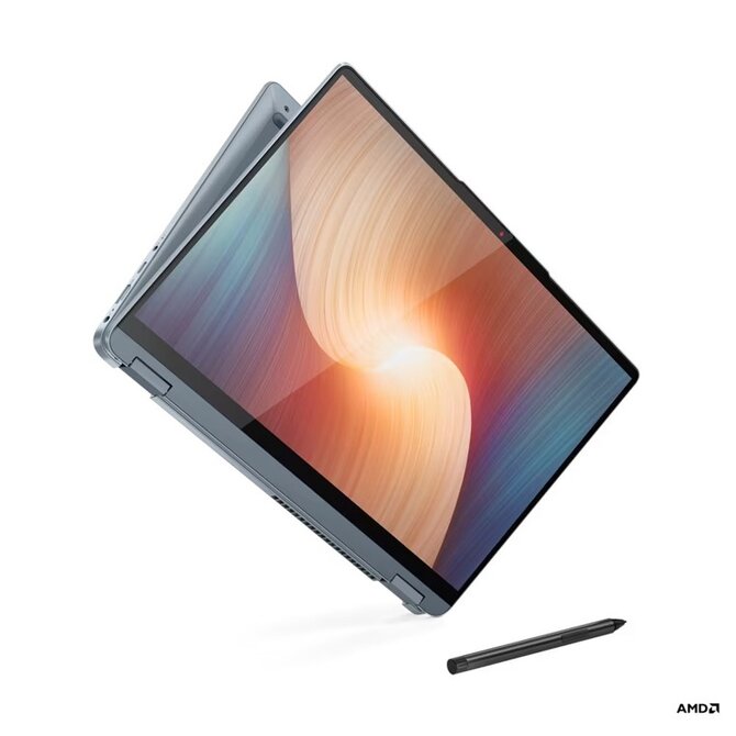 Lenovo IdeaPad FLEX 5   Ryzen 7 5700U/16GB/SSD 1TB/14"/IPS/WUXGA/multitouch/lesklý/300nitů/pero/FPR/WIN11 Home/modrá