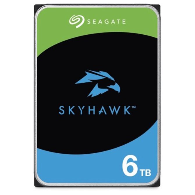 Seagate SkyHawk HDD, 6TB, SATAIII, 256MB cache, 7.200RPM