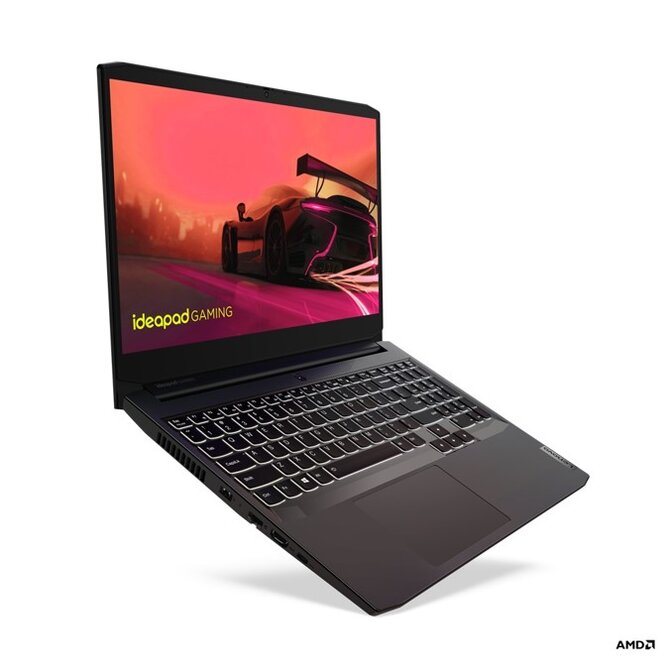 Lenovo IdeaPad GAMING 3   Ryzen 5 5500H/16GB/SSD 512GB/15,6"/IPS/FHD/AG/144Hz/300nitů/RTX2050 4GB/bez OS/černá