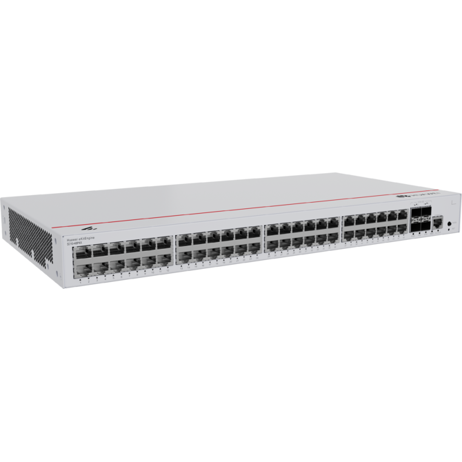 Huawei S310-48P4X Switch (48*10/100/1000BASE-T ports(380W PoE+), 4*10GE SFP+ ports, built-in AC power)