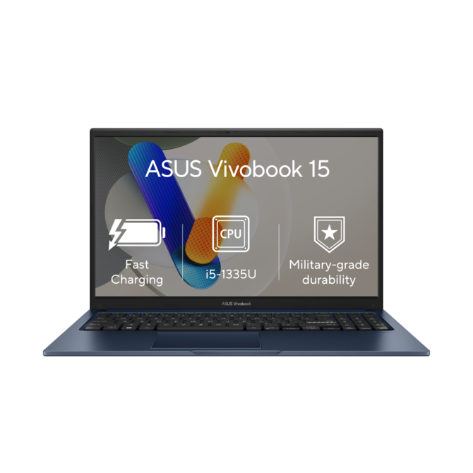 ASUS Vivobook 15 - i5-1335U/16GB/512GB SSD/15,6"/FHD/TN/2y PUR/Win 11 Home/modrá