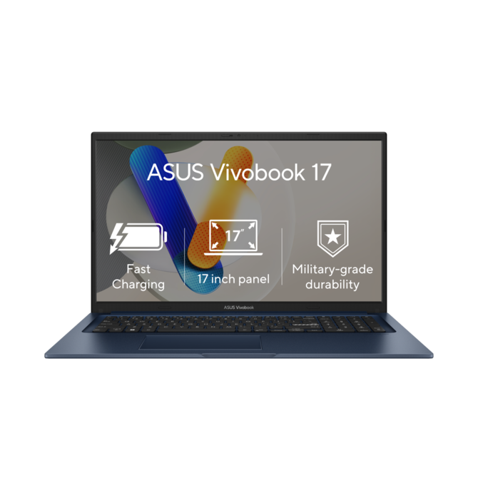 ASUS Vivobook 17 - i3-1315U/8GB/512GB SSD/17,3"/FHD/IPS/2y PUR/Win 11 Home/modrá