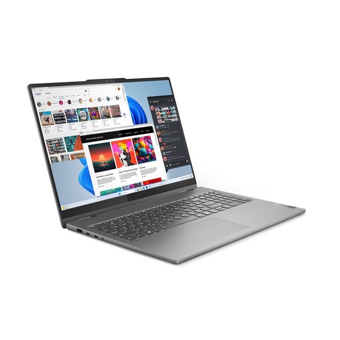 Lenovo IdeaPad 5 2-in-1 16IRU9   Core 5 120U/16GB/SSD 1TB/16"/2K/OLED/400nitů/60Hz/touch/Pero/FPR/bez OS/šedá