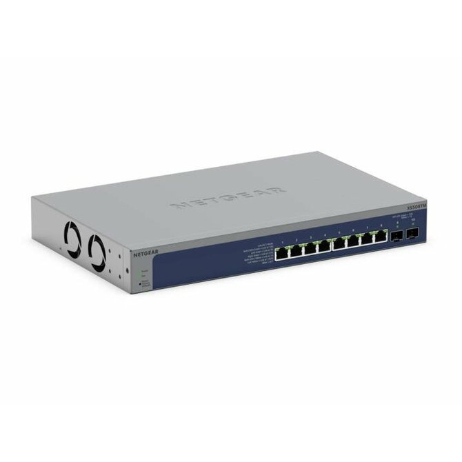 Netgear 8-Port 10G/Multi-Gigabit Ethernet Smart Switch with 2 10G SFP+ Ports  - XS508TM