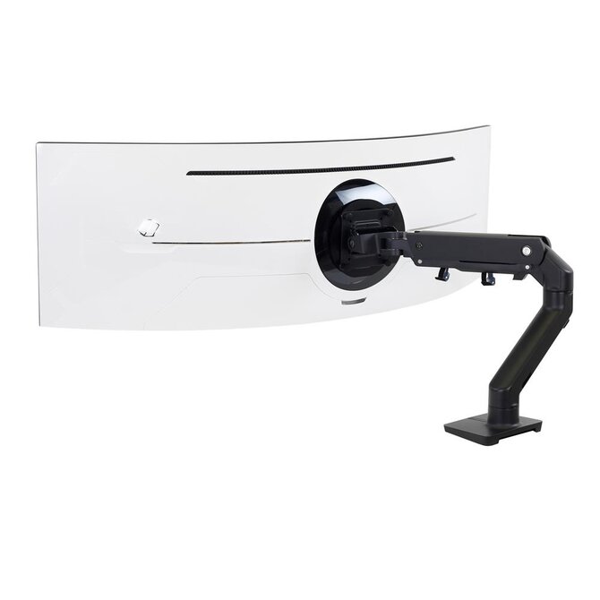 ERGOTRON HX Desk Monitor Arm with HD Pivot (matte black), stolní rameno pro zakřivené monitory až 49" černé