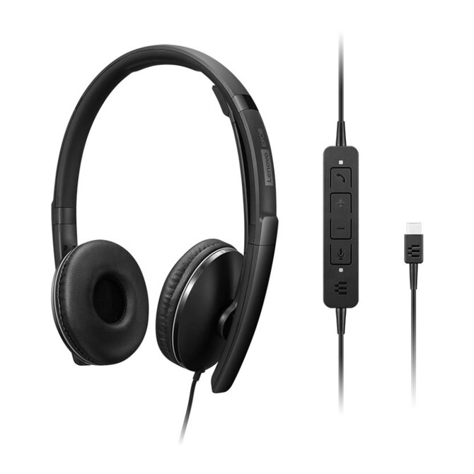 Lenovo sluchátka Wired ANC Headset Gen 2 (Teams)