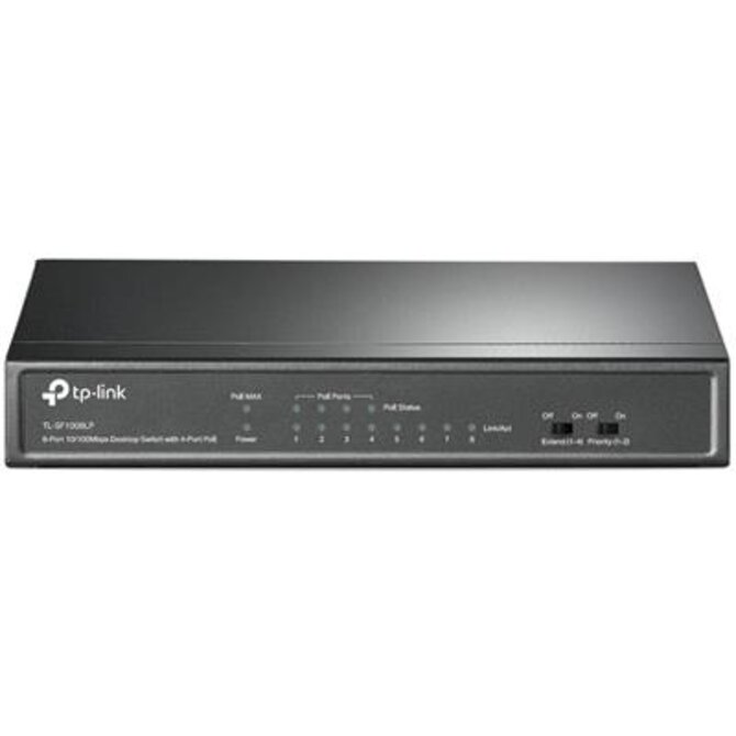 TP-Link TL-SF1008LP PoE switch 8x 10/100Mbps