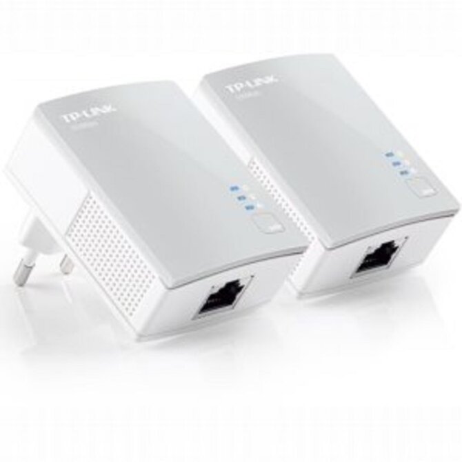 TP-Link TL-PA4010 KIT AV600 nano powerline adaptér startovní sada 1x LAN