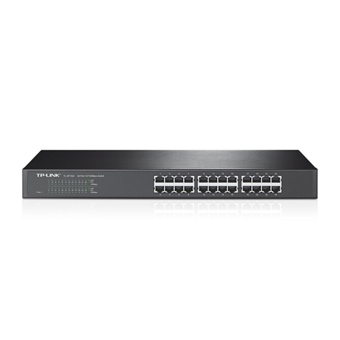 TP-Link TL-SF1024 Switch 24xTP 10/100Mbps 19"rackmount