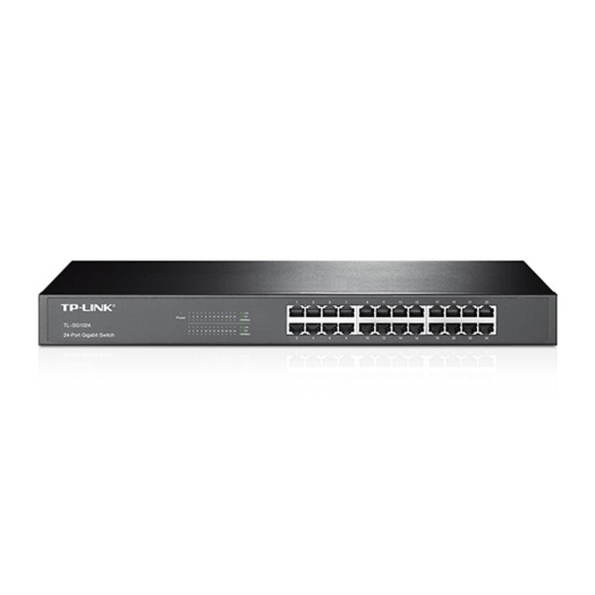 TP-Link TL-SG1024 Switch 24xTP 10/100/1000Mbps 19"rackmount