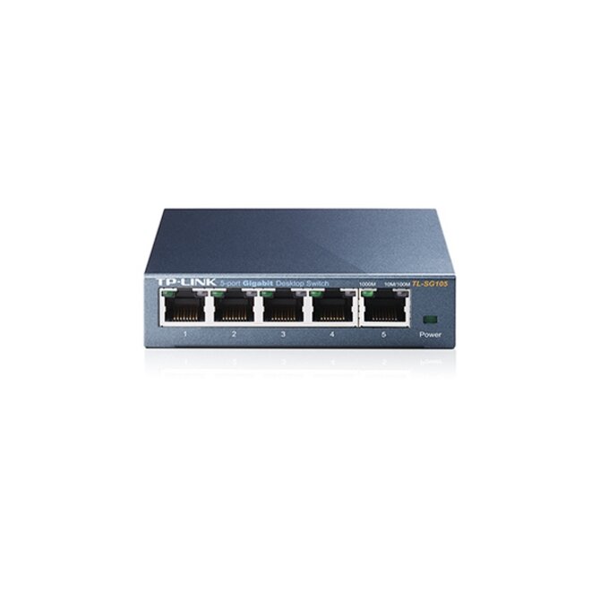 TP-Link TL-SG105 switch 5xLan 10/100/1000Mbps, kovový