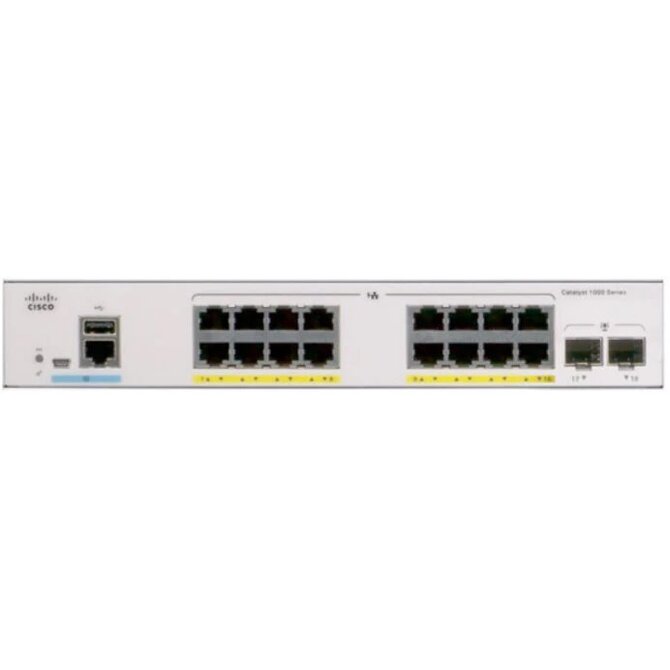 Cisco CBS250 Smart 16-port GE, 2x1G SFP - REFRESH