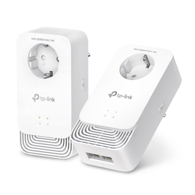 TP-Link PG2400P KIT Sada powerline s průchozí zásuvkou G.hn2400