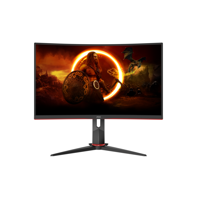 AOC LCD herní C27G2Z3 27" zakřivený VA/1920x1080@280Hz/0,5ms/300cd/2xHDMI/DP/HAS/VESA