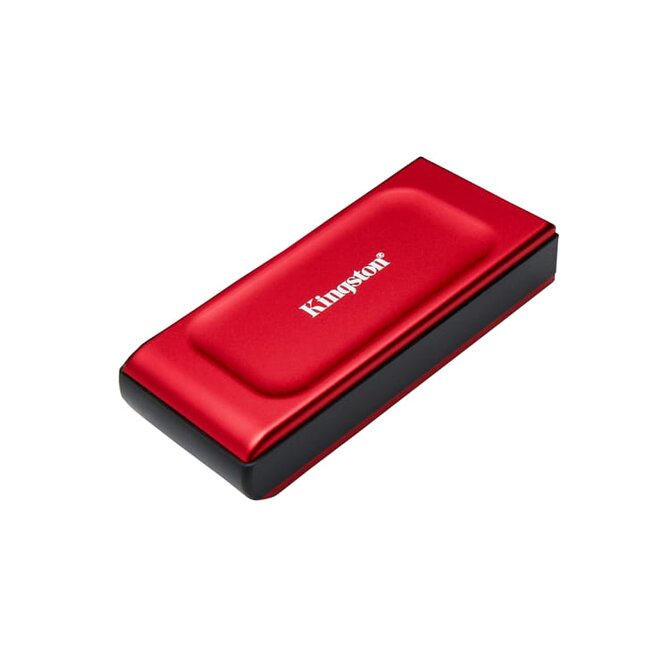 Kingston Flash SSD 2TB XS1000 External USB-C 3.2 Gen 2x2 Portable Solid State Drive RED