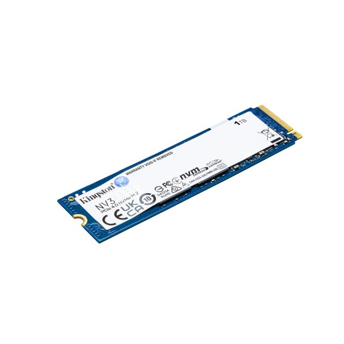 Kingston Flash SSD 1000G NV3 M.2 2280 PCIe 4.0 NVMe SSD 