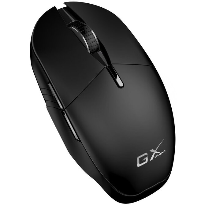 Genius GX GAMING Scorpion M8250 AI, Myš, bezdrátová, optická, 3200DPI, 6 tlačítek, BT, 2,4GHz, USB-C, 7 barev pods.,Copilot, černá