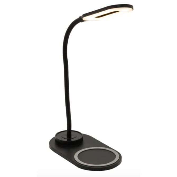 PLATINET DESK LAMP WIRLESS CHARGER 8W BLACK 