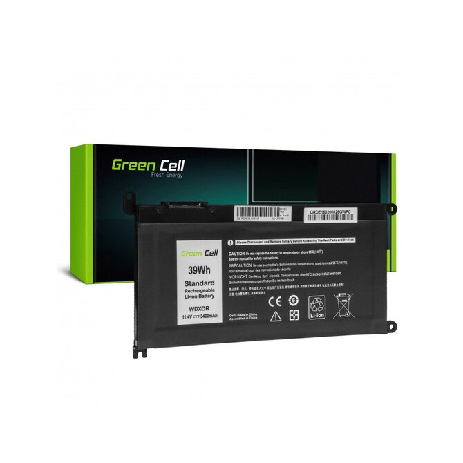 Green Cell Battery WDX0R WDXOR for Dell Inspiron 13 5368 5378 5379 14 5482 15 5565 5567 5568 5570 5578 5579 7560 7570 17 5770