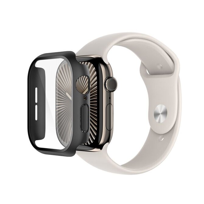 Belkin ochrana displeje ScreenForce 2v1 pro Apple Watch Série 10, 46mm, černé 