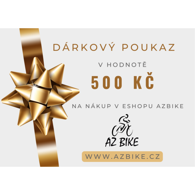 Dárkový poukaz 500 Kč