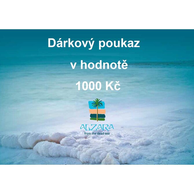 Dárkový poukaz 1000 Kč