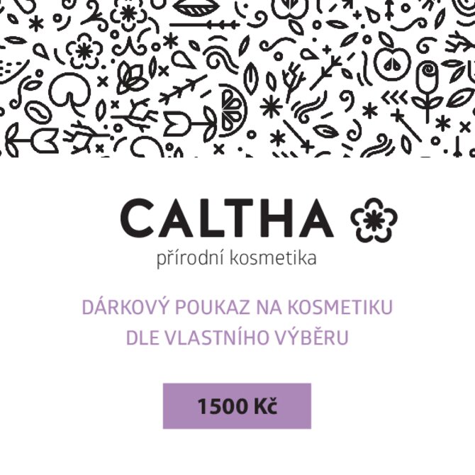 Dárkový poukaz 1500 Kč