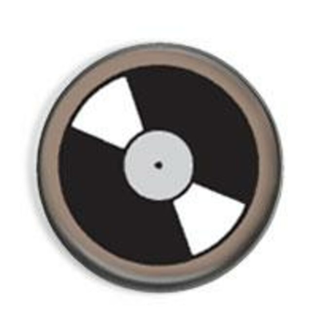 Vinyl (grey) - button