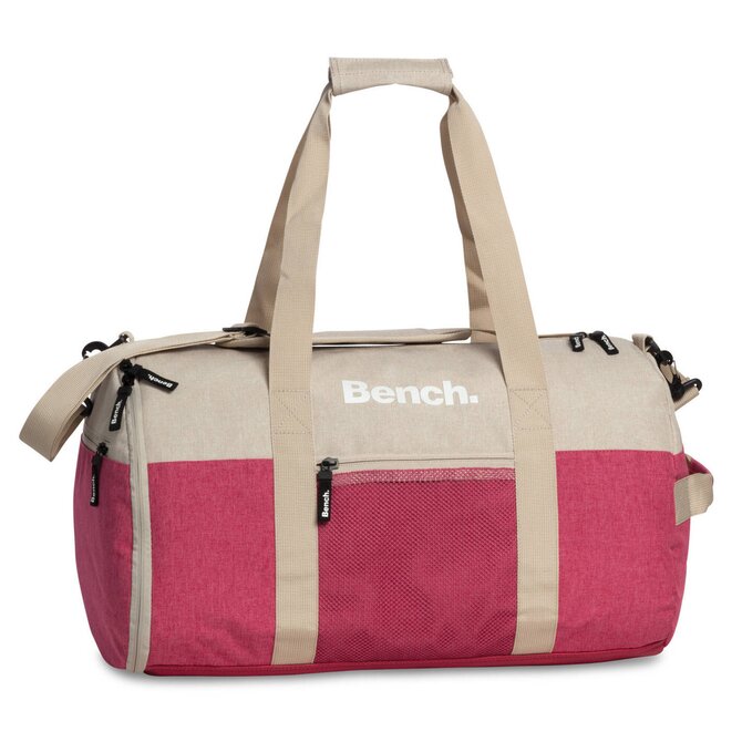 Taška sport  Bench classic béžová, Textil