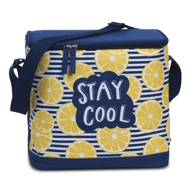 Taška Fabrizio mini cooler Stay cool modrá, Textil