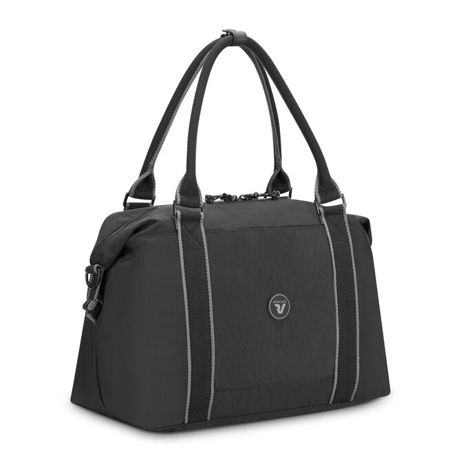 Taška Weekender Roncato Rolling 4.0 černá, Textil