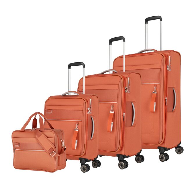 Cestovní set 4ks Travelite Miigo oranžová, Textil