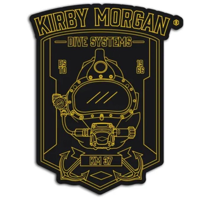 Kirby Morgan Samolepka Anchor 37 Sticker Kirby Morgan