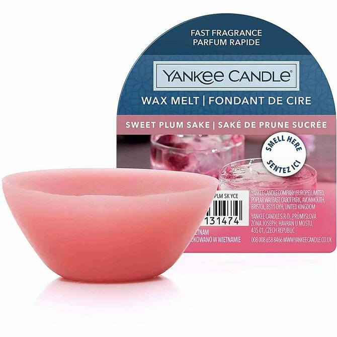 YANKEE CANDLE Vonný vosk Sweet Plum Sake 22g