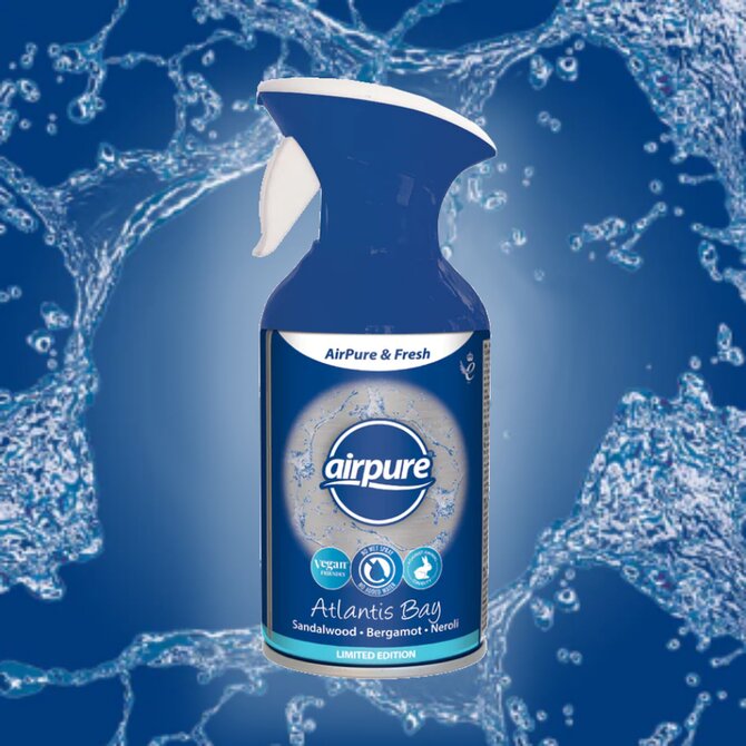 AIRPURE Suchý sprej Atlantis Bay 250 ml