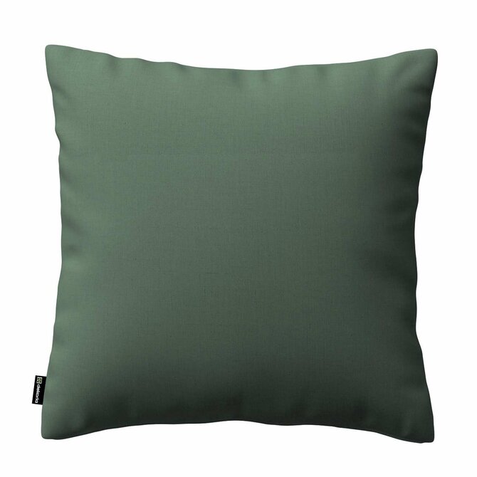 Dekoria Kinga - potah na polštář jednoduchý, tlumená zelená, 60 × 60 cm, Linen, 159-08