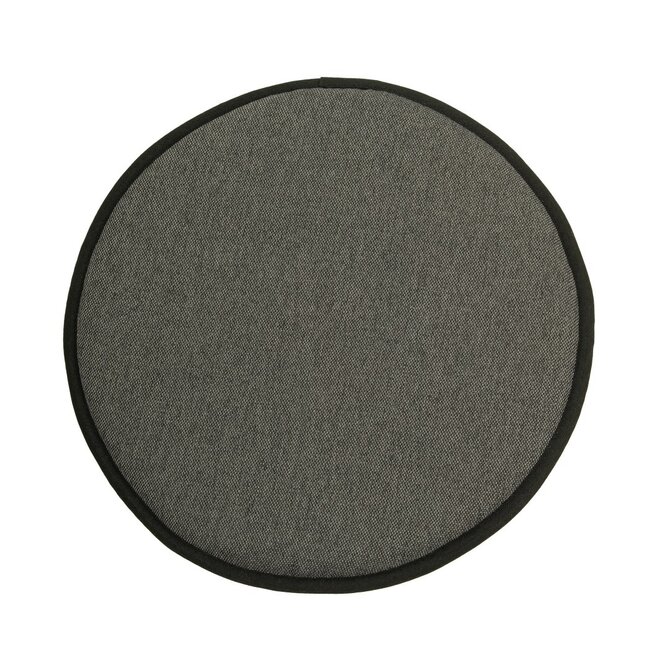 Dekoria Sedací podložka na židli Dot Dark Grey, d 34 x 2cm