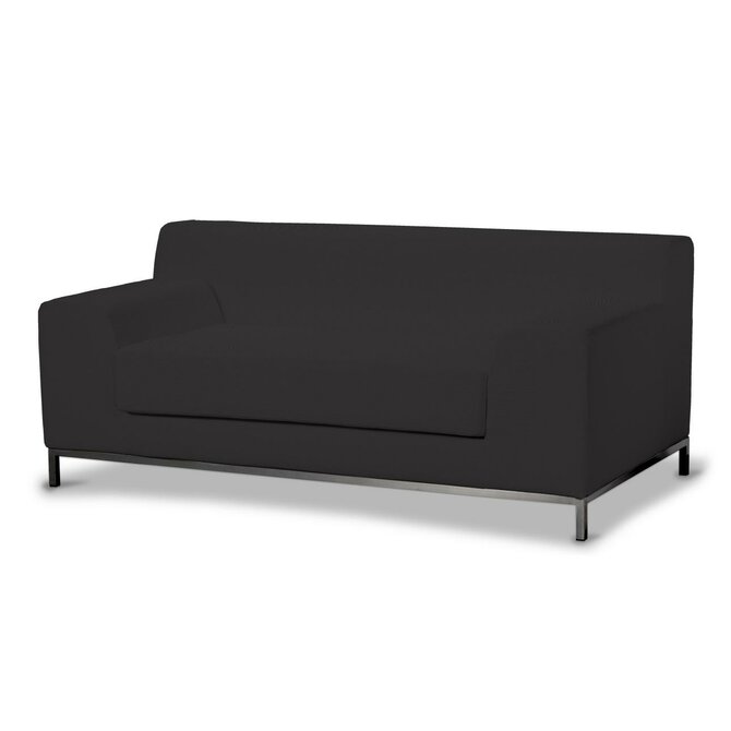 Dekoria Potah na pohovku IKEA  Kramfors 2-místná, Shadow Grey - grafitová, pohovka Kramfors 2-místná, Cotton Panama, 702-08