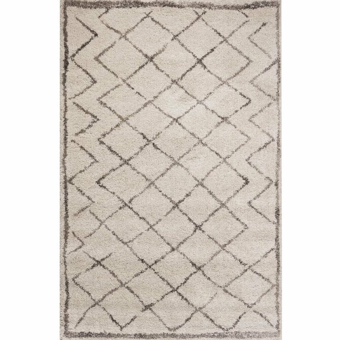 Dekoria Koberec Royal Cream-Light grey 160x230cm, 160 x 230 cm