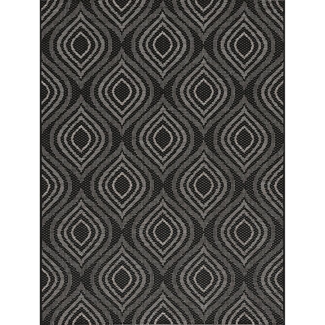 Dekoria Koberec Breeze black/ clif grey 120 x 170 cm, 120 x 170 cm