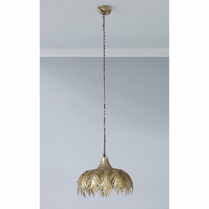 Dekoria Závěsná lampa Botanica Gold, ⌀46 cm