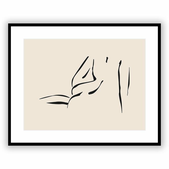 Dekoria Obraz Nude Line V 40 x 50 cm, 40 x 50 cm