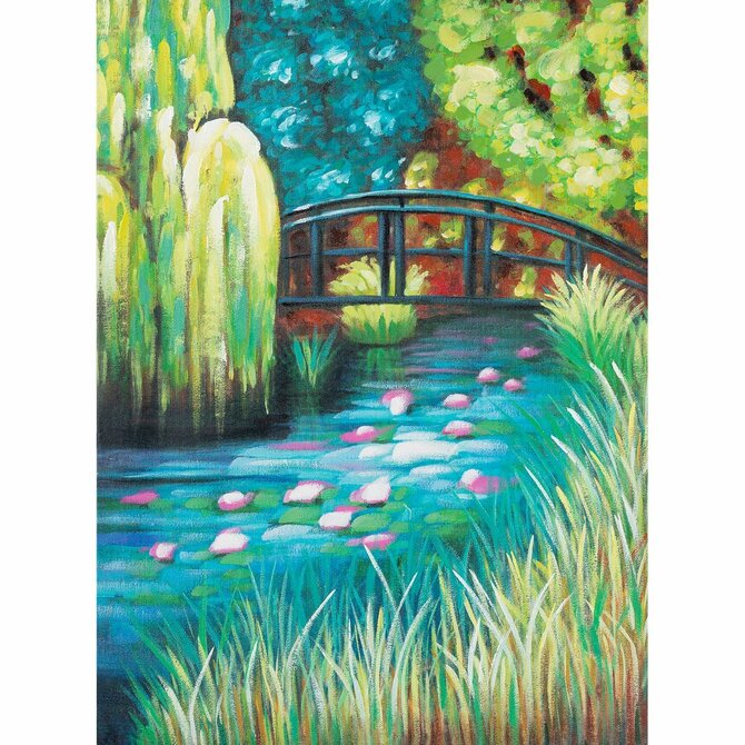 Dekoria Obraz Bridge 50x70cm, 50 x 2,5 x 70 cm