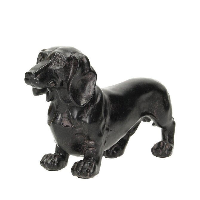 Dekoria Figurka Dachshund 30x9x15cm, 30 x 9 x 15 cm