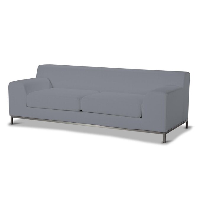 Dekoria Potah na pohovku IKEA  Kramfors 3-místná, Slade Grey - šedá, pohovka Kramfors 3-místná, Cotton Panama, 702-46