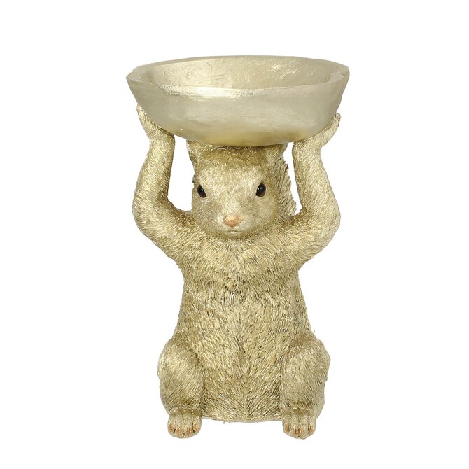 Dekoria Figurka Squirrel Bowl 23 cm, 15x16x23 cm