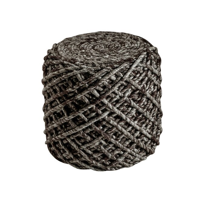 Obsession koberce Sedací vak ROYAL POUF POR 888 Coffee - 40 x 40 x 40 cm cm Hnědá, výška cca 40-45 cm, Syntetický (umělý)