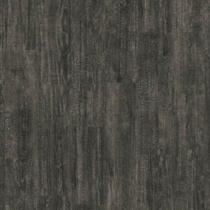 Tarkett Vinylová podlaha lepená iD Inspiration 30 Charred Wood Black - Lepená podlaha Černá, Syntetický (umělý)