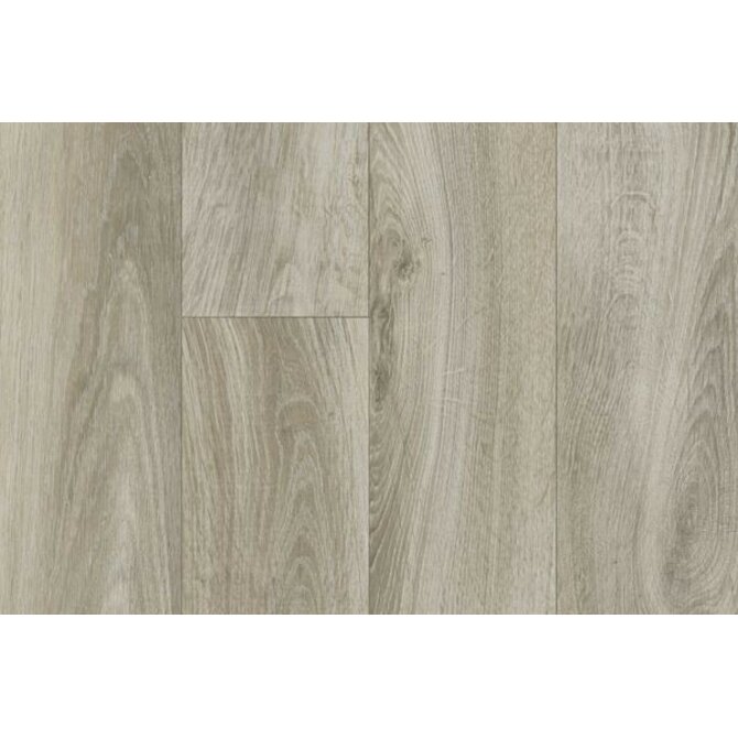 Spoltex koberce Liberec AKCE: 450x310 cm PVC podlaha Noblesse 082 French Oak Grege - dub - Rozměr na míru cm Hnědá, Velké (190x270 cm a větší), Syntetický (umělý)