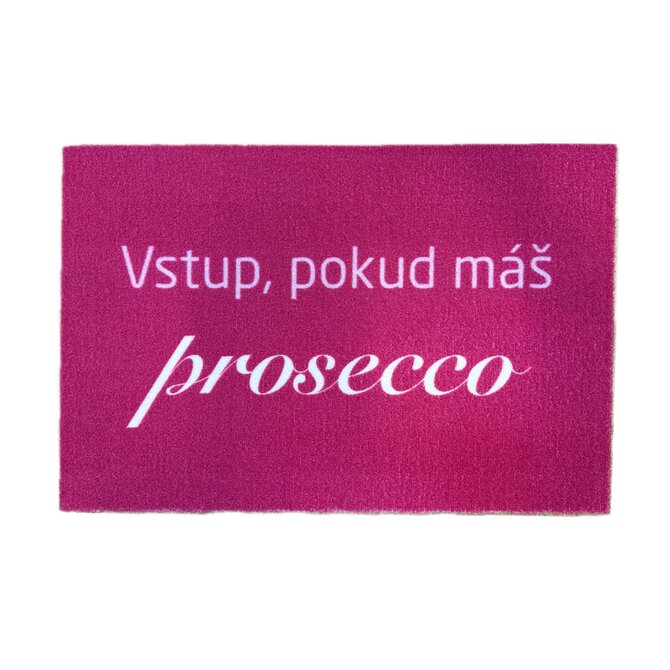 Mujkoberec Original Rohožka Prosecco 40x60 cm - 40x60 cm Růžová, Malé (80x150 cm a menší), Syntetický (umělý)